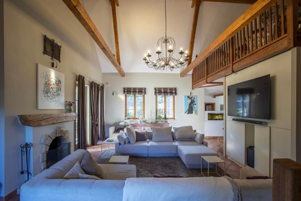 7 Bedroom Secluded Villa Close To Prague Říčany Εξωτερικό φωτογραφία